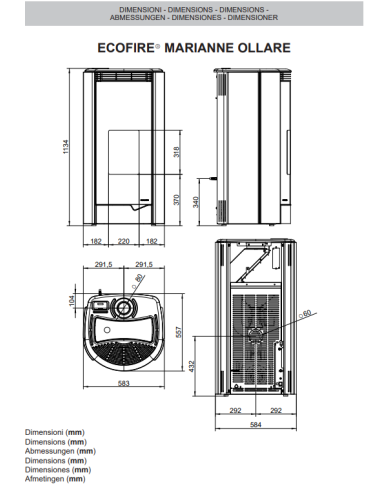 MARIANNE 6KW champagne 4214