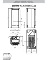 MARIANNE 6 KW moka  4213