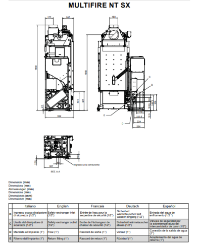 NT 22 IDRO CHARGE GAUCHE