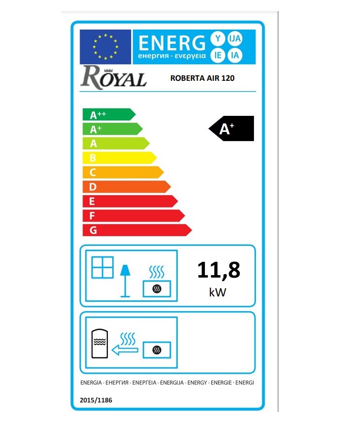 ROBERTA AIR120 12 KW ROOD 1800