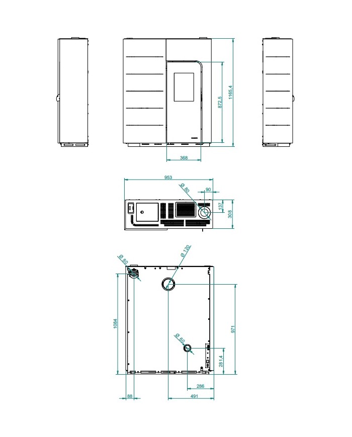 GINGER 9 KW noir 1291