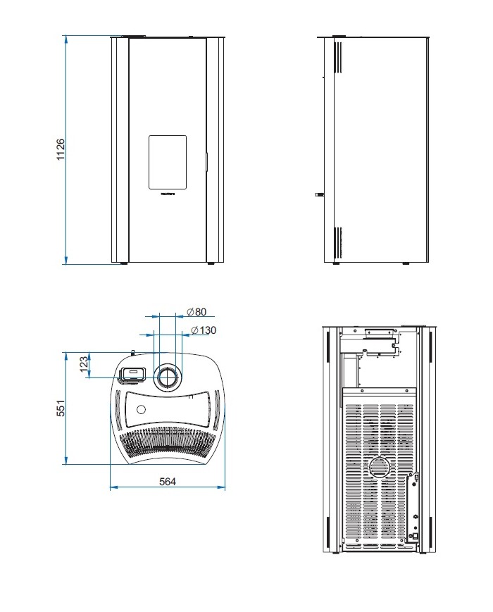 BEATRICE 6 KW noir 3151