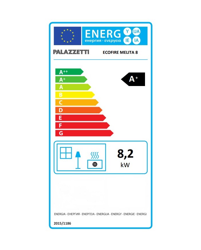 MELITA 8KW METAL GRIJS 6482