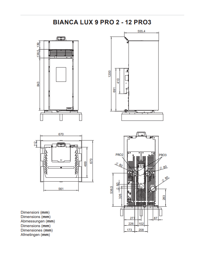 BIANCA 9 LUX PRO ROUGE 4570