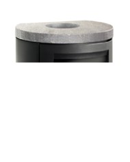 BOUCHON ACIER NOIR AURA 3 180MM
