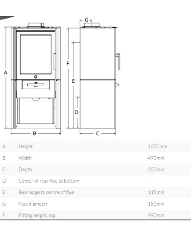 VARDE SAMSO BLACK STONETOP (TOP)