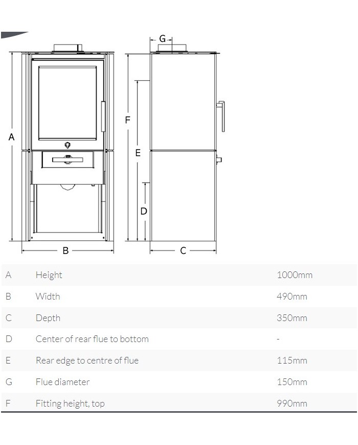 VARDE SAMSO BLACK STONETOP (TOP)