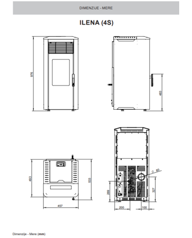 ILENA E AIR 60 ZWART 1901