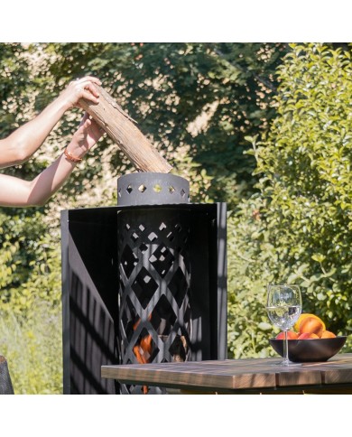 BRASERO FARO NOIR - 2p