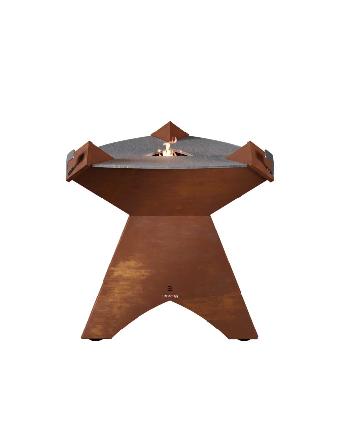 PLANCHA ORIGINE 1000 CORTEN - INOX