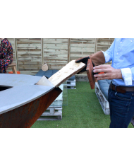PLANCHA ORIGINE 1000 CORTEN - INOX
