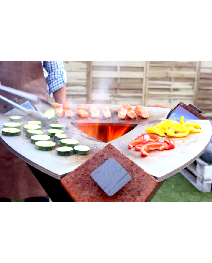 PLANCHA ORIGINE 1000 CORTEN - INOX