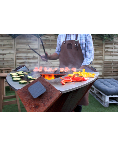 PLANCHA ORIGINE 800 NOIR - INOX