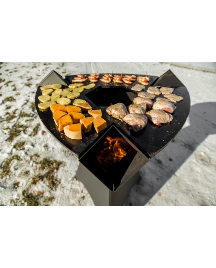 PLANCHA ORIGINE 800 NOIR - INOX