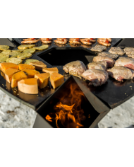 PLANCHA ORIGINE 800 NOIR - INOX