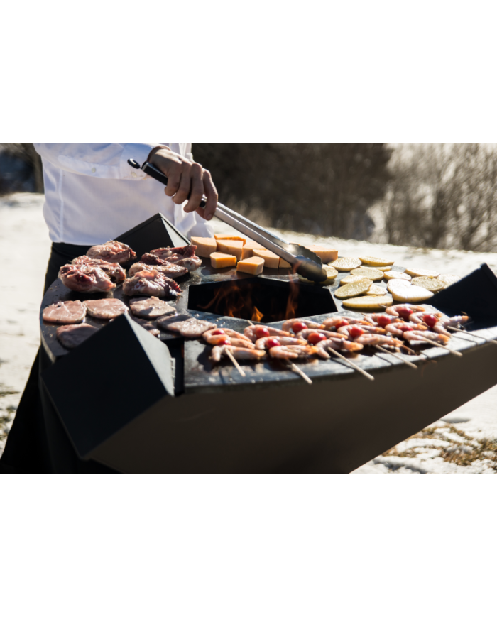 PLANCHA ORIGINE 800 NOIR - INOX