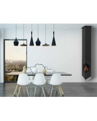 CHEMINEE FLAMAQUARTZ SUPPORT MURAL