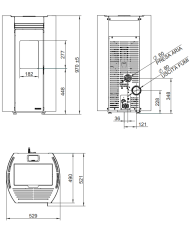FLO TCA 9 ZWART 9820