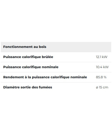 HOUT KACHEL CHARLOTTE 10 ZWART