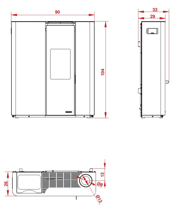 SCARLET TCA 9 US ZWART 0630