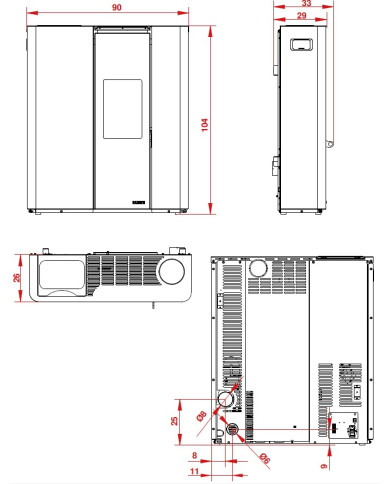 SCARLET LUX TCA 9 UP TORTORA 1832