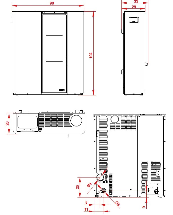 SCARLET LUX TCA 9 UP TORTORA 1832