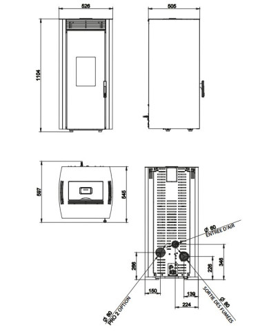 ECOFIRE ARDINE 9 TORTORA 2851