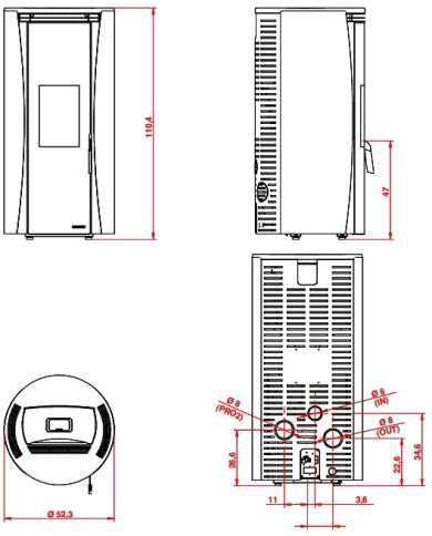 ECOFIRE VIVI TCA 9 V3 MOKA 1166