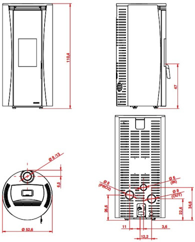 ECOFIRE VIVI TCA 9 US V3 MOKA 1196