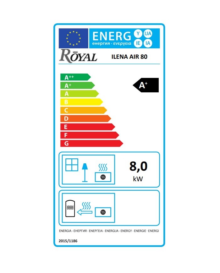 ILENA AIR 80 8 KW ROUGE 1410