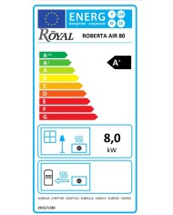 ROBERTA AIR 80 8 KW ZWART 1382